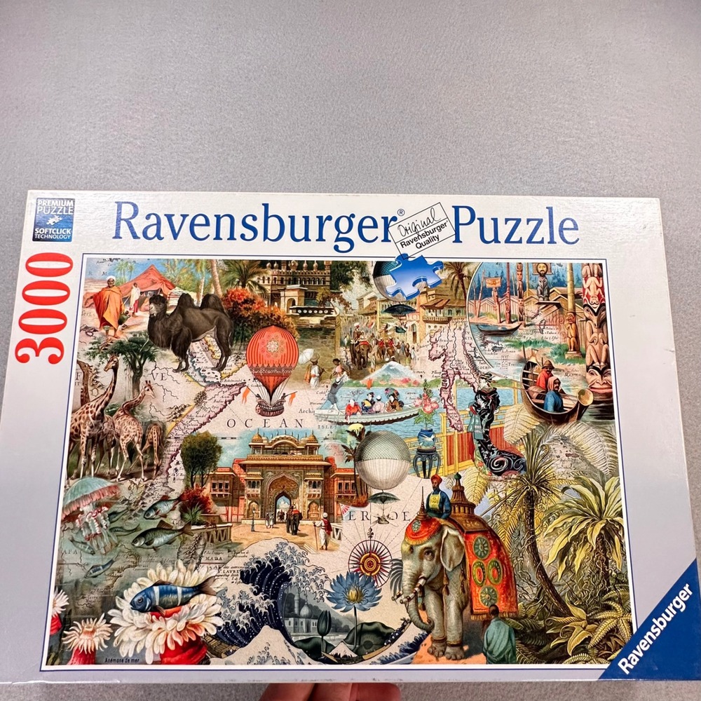 Ravensburger 3000 Piece Puzzle Oceanic Wonders 170685 Softclick Technology 2016